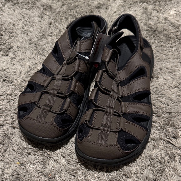 Skechers Other - Sketchers Dark Brown Men's Sandals
